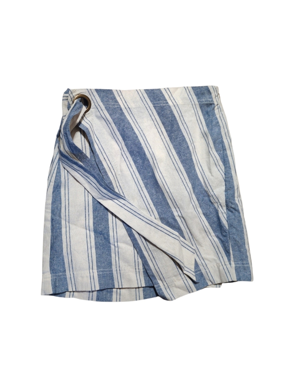 Free People Uptown Days Striped Mini Skirt Size 6